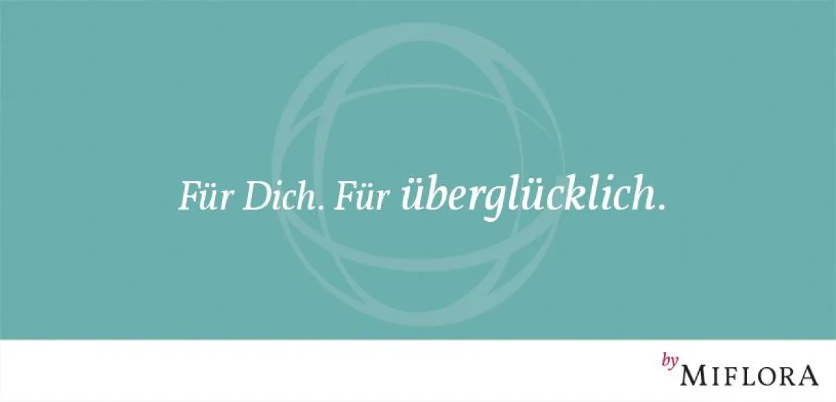 Fühl Dich reich beschenkt von MIFLORA. Mit Blumen, Blüten und überraschend mehr.