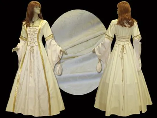 Bild: Heiraten wie im Mittelalter - mit Hochzeitsgewändern vom Mystic Wolves-Onlineshop jetzt zu günstigen Preisen
