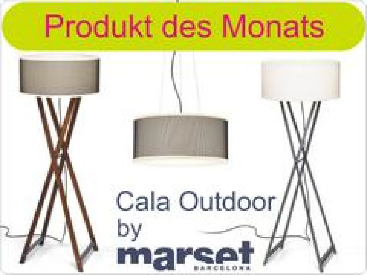 Cala Stehleuchte Produkt des Monats bei Linenda