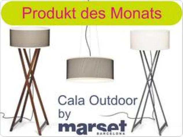 Cala Stehleuchte, Cala Outdoor, Cala Leuchte, unser Produkt des Monats Bild: Cala Stehleuchte, Cala Outdoor, Cala Leuchte, unser Produkt des Monats