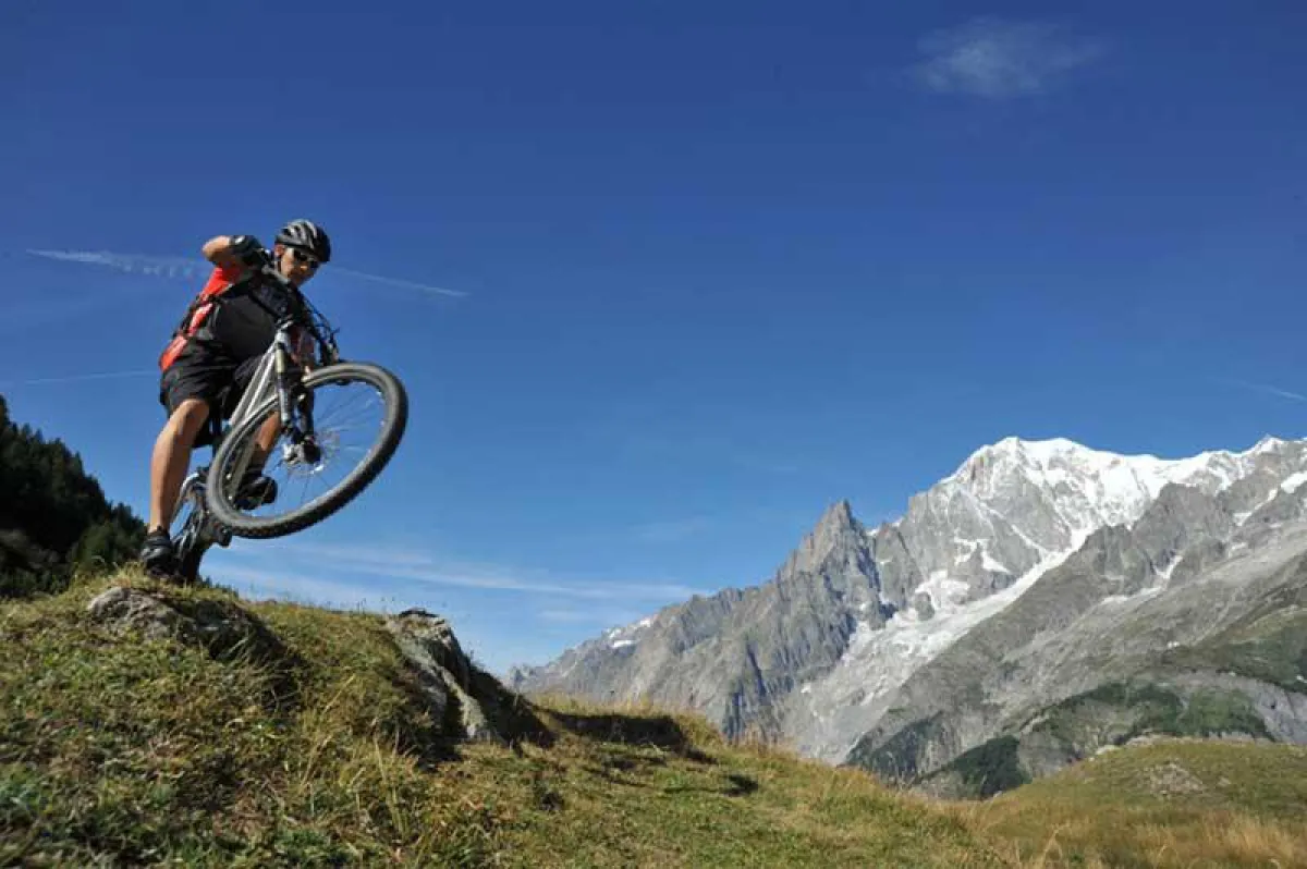 Mountainbike - Mont Blanc
