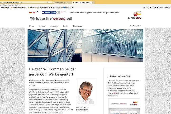 Bild: Über 20 Jahre erfolgreiche Marketingkompetenz bei gerberCom
