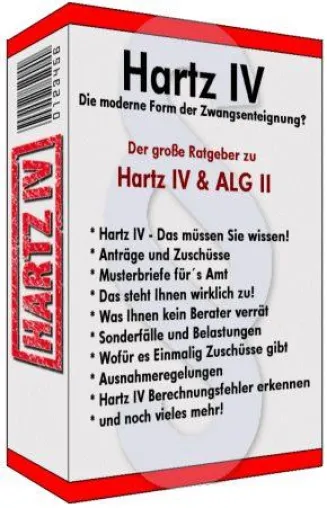 Bild: Gratis Hartz IV eBook von Hartz-Info.de