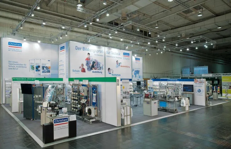 Bild: Christiani auf der Hannover Messe 2012: Synergien zwischen Bildung und Industrie