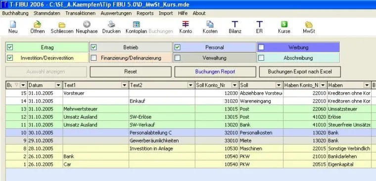 Bild: Neue Version T-Fibu 2007 mit Elster und FinanzOnline