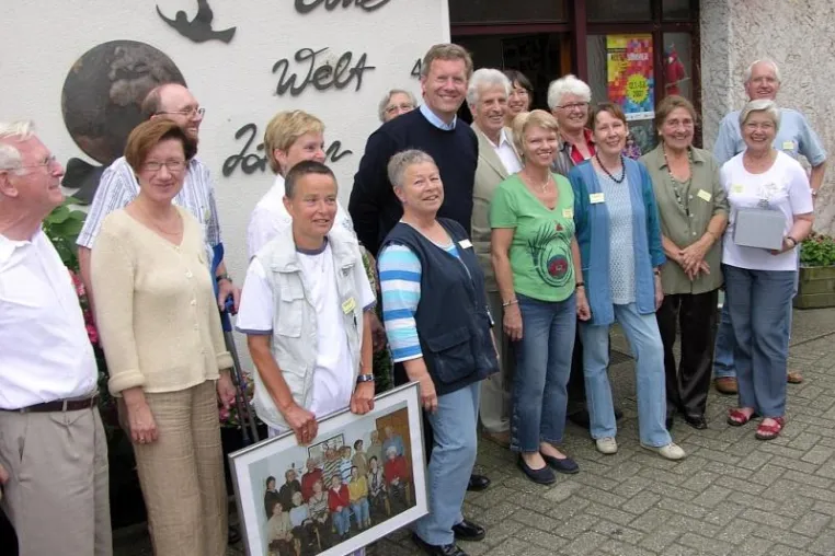 Bild: Christian Wulff besucht Eine-Welt-Gruppe in Wardenburg