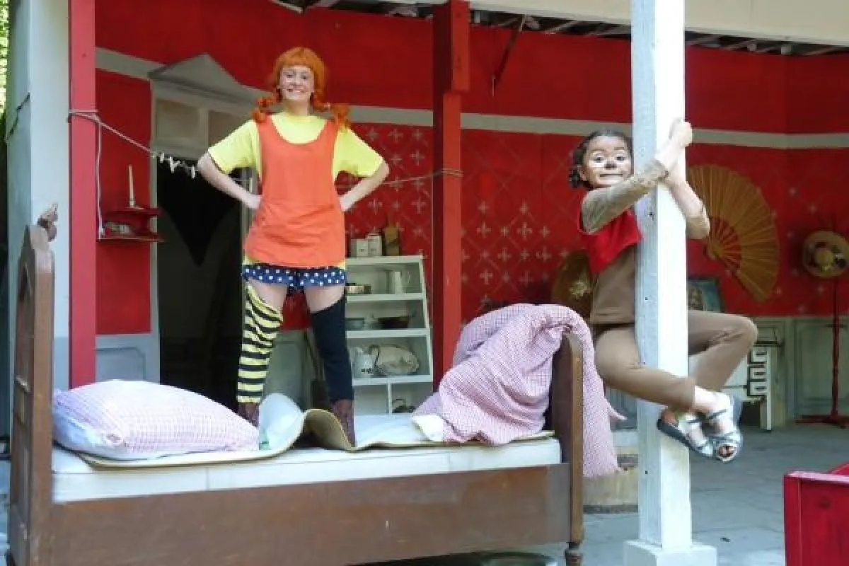 Pippi und Herr Nilsson - Bild: A.Speh, Waldbühne Sigmaringendorf