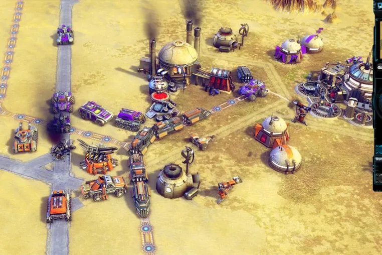 Bild: „Trains“-Add-on für Battle Worlds: Kronos verfügbar – Mehr Einheiten, Maps und eine neue Singleplayer-Kampagne