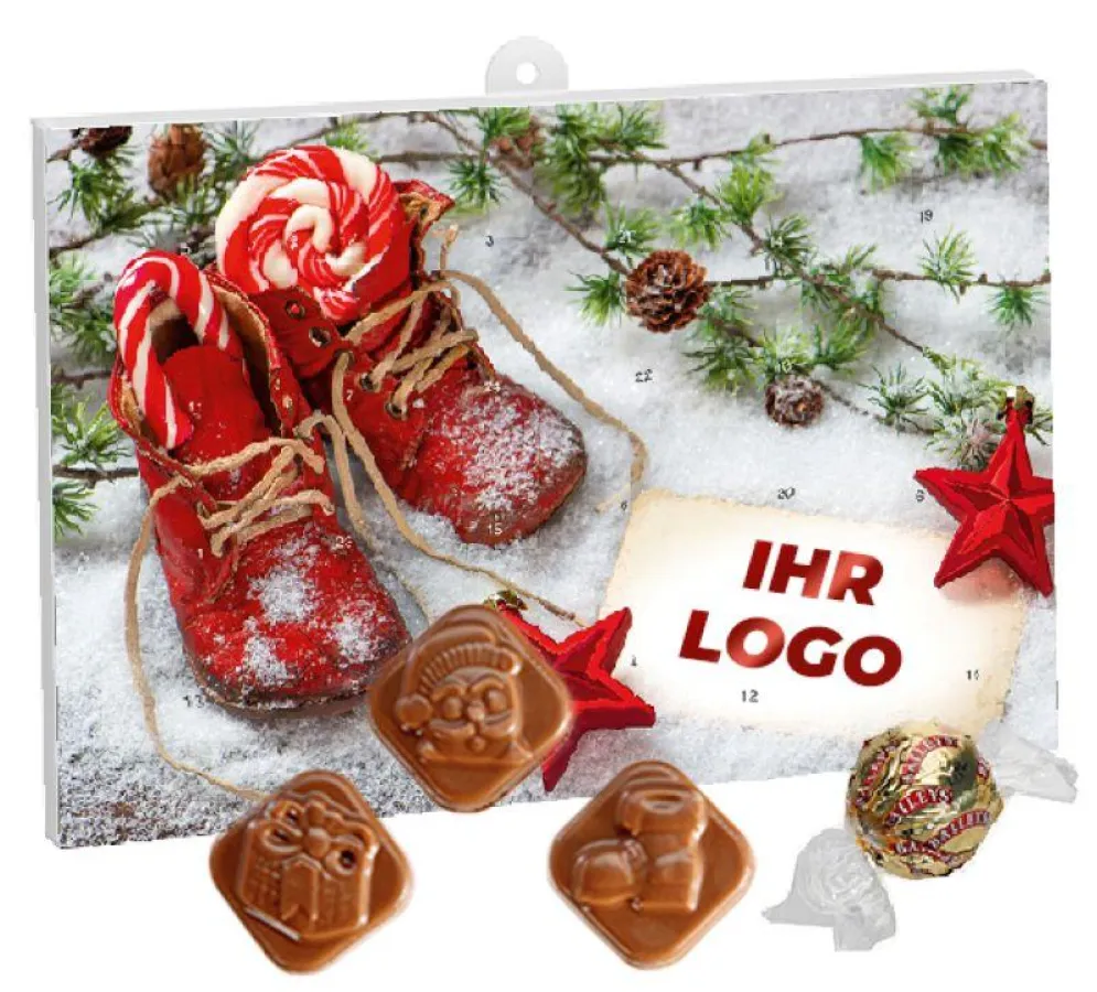 Adventskalender mit Logo bedrucken