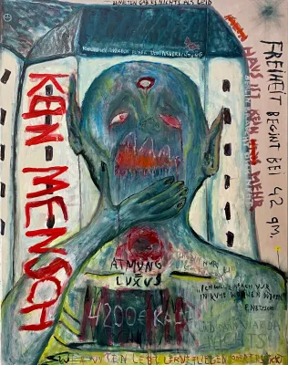 Bild: Maxim Pritula - "No right to obey" - artrelations 