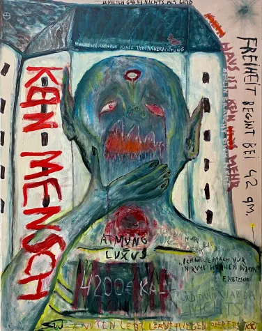 Bild: Maxim Pritula - "No right to obey" - artrelations 