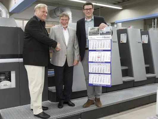 Zusammenschluss von Wölfer Werbemittel und Sonnen Kalender-Verlag Bild: Zusammenschluss von Wölfer Werbemittel und Sonnen Kalender-Verlag