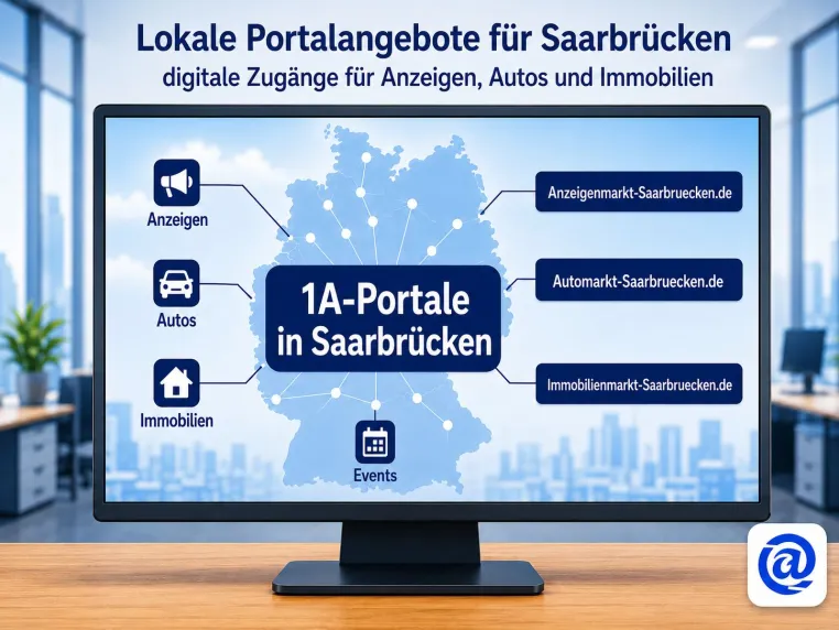 Bild: Saarbrücken erhält mit 1A-Portale.de zentrale Einstiege für lokale Angebote und Handel