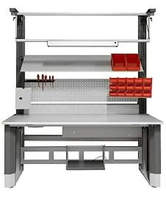 Bild: Elabo stellt Lift online - TaMas für die perfekte Ergonomie am Arbeitsplatz