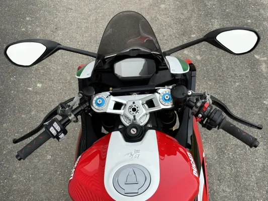 Bild: ABM multiClip: Neue Motorrad Stummellenker Umbau-Kits für Ducati Pangiale V2