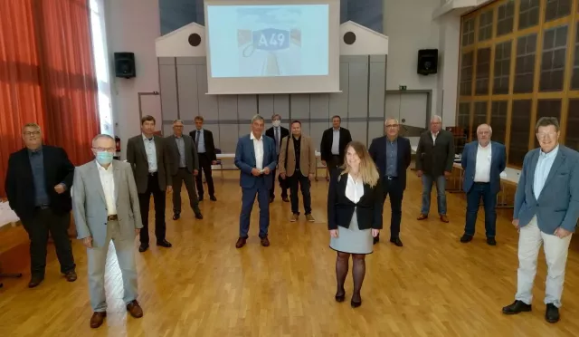 Bild: Große Resonanz auf Unterstützerinitiative „JA49“: Breites Bündnis für den Weiterbau der Autobahn