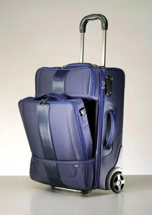 Tasche in Tasche: Samsonite-Koffer mit „D-Go-System“