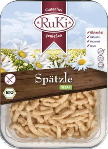 Vegan, glutenfrei, lecker – allergiearme Schlemmerspätzle von Ruki sind voll im Trend Bild: Vegan, glutenfrei, lecker – allergiearme Schlemmerspätzle von Ruki sind voll im Trend