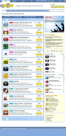 Bild: AppZapp.de: Die Community für iPhone-Apps ist da