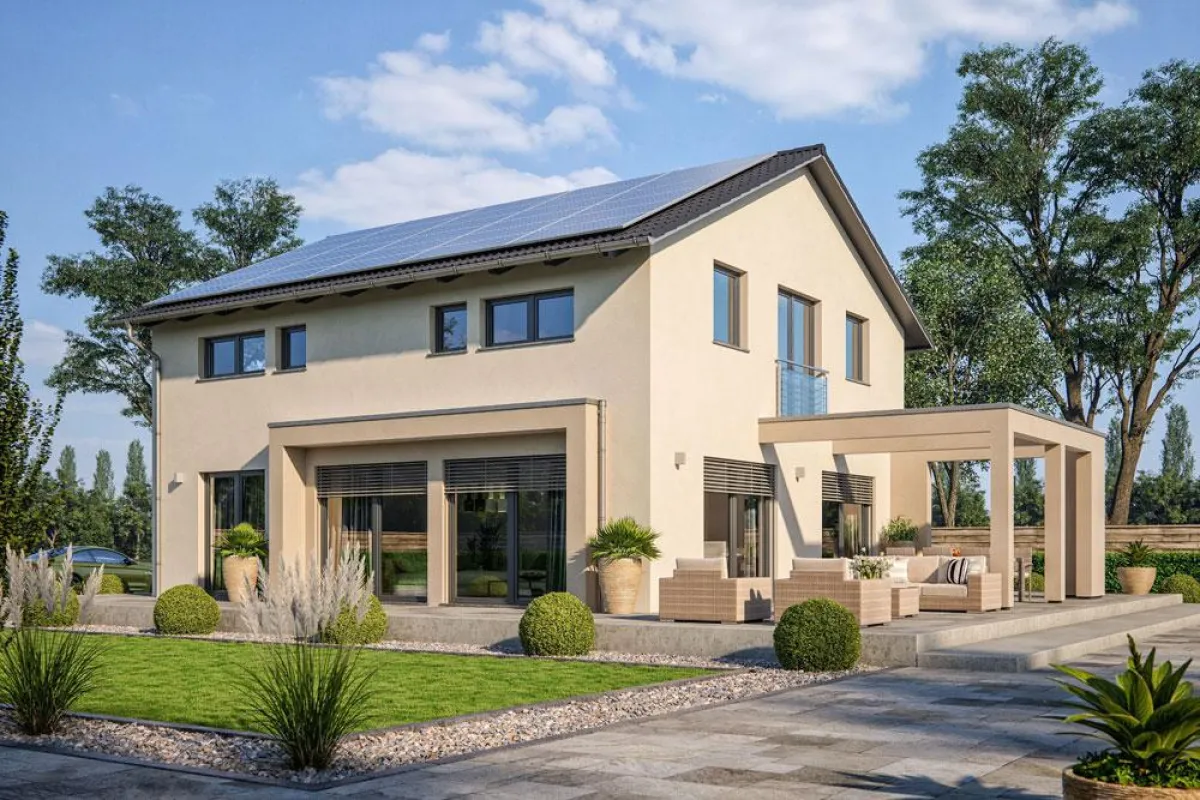 RENSCH-HAUS Musterhaus Ancona - unkonventionelles Raumprogramm