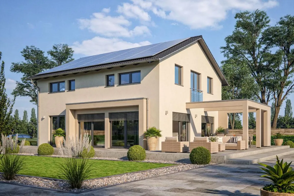 RENSCH-HAUS Musterhaus Ancona - unkonventionelles Raumprogramm