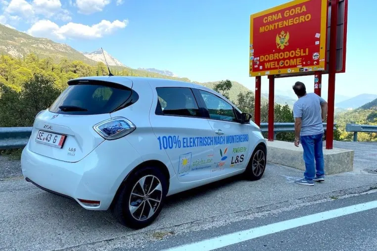Bild: Experiment erfolgreich: Für Zwanzig Euro elektrisch nach Montenegro