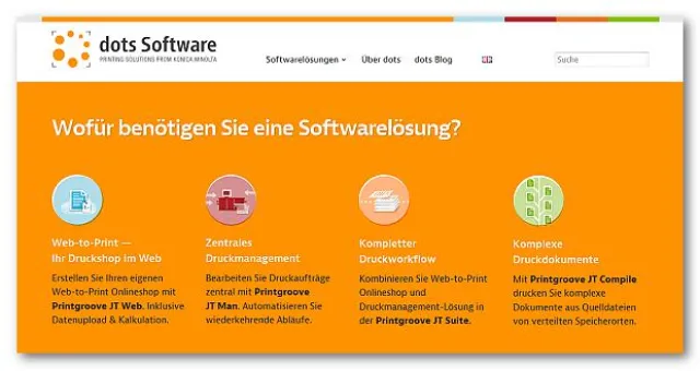 Bild: dots Software relaunched Unternehmenswebsite dots.de