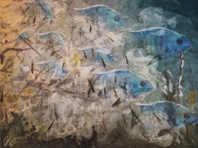 Bild: Kunstaktion für die Ukraine