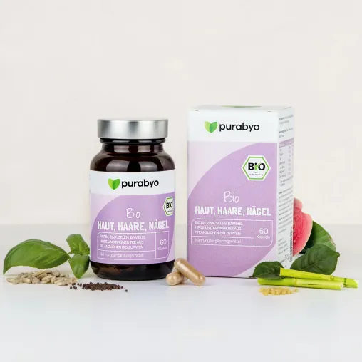 Bild: Bio Haut, Haare, Nägel: natürliches Supplement für Schönheit von innen