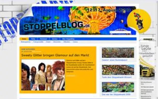 Stoppelblog - Das Magazin zum Stoppelmarkt startet wieder Bild: Stoppelblog - Das Magazin zum Stoppelmarkt startet wieder