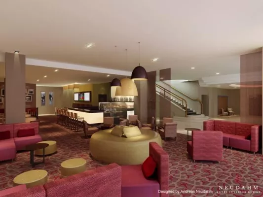 Andreas Neudahm designt Lobby des Crowne Plaza Berlin City Center Bild: Andreas Neudahm designt Lobby des Crowne Plaza Berlin City Center