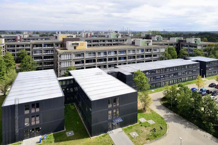 Bild: Innovative Interimslösung für modernen Campus