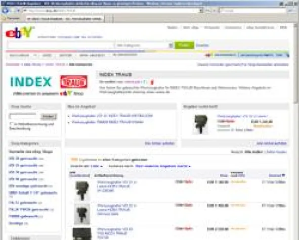 Bild: Werkzeughalter von INDEX TRAUB bei ebay