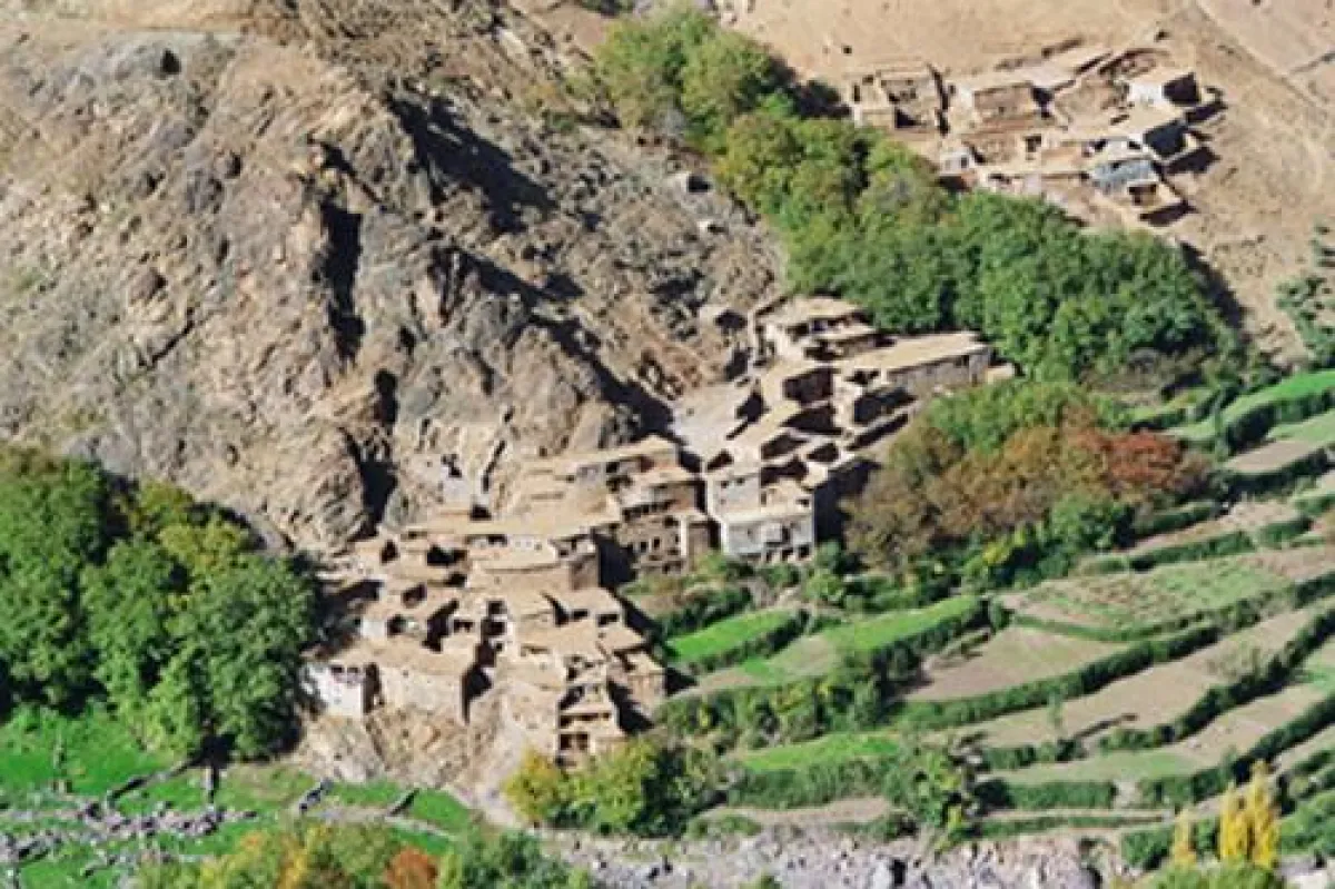 Berberdorf im Hohen Atlas