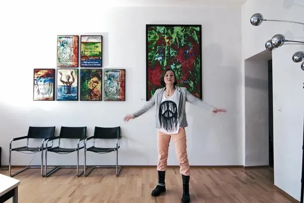 Bild: Galerie Unikat Gelsenkirchen präsentiert Mixed Medias von Julia Kellerbrandt