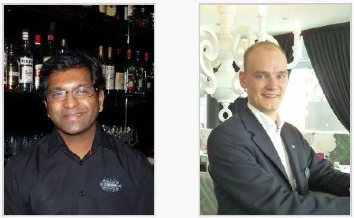 Gajaenthiran Srikanthan und Stephan Schmitz