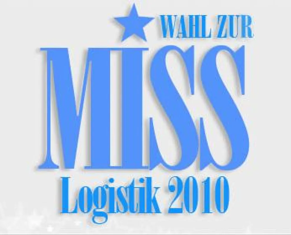 Das offizielle Logo der Wahl zur Miss-Logistik-2010