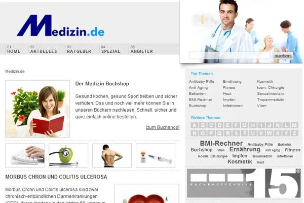 Bild: medizin.de von net-n-net neu gestaltet
