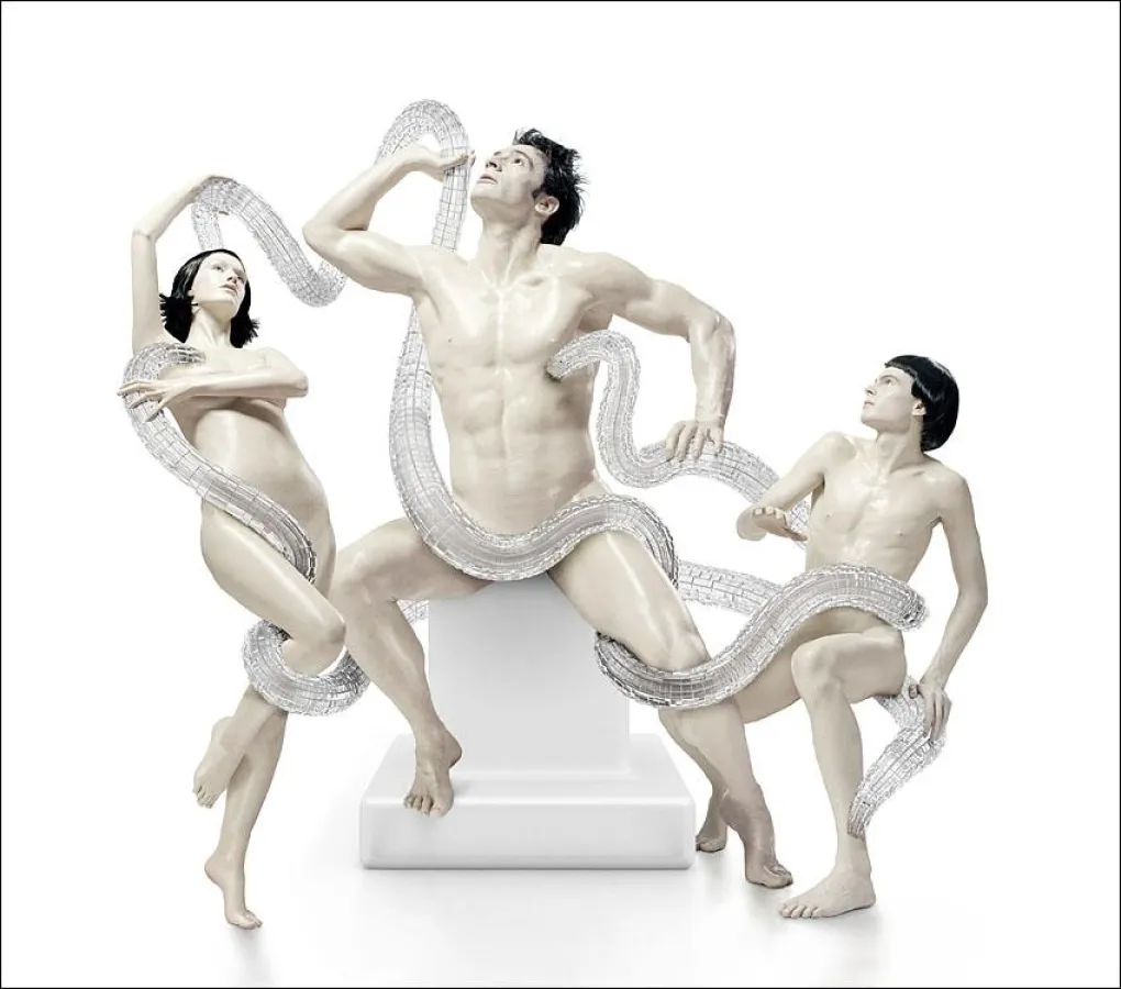 Michael Najjar: »bionic angel | laokoon« (2006-2008)