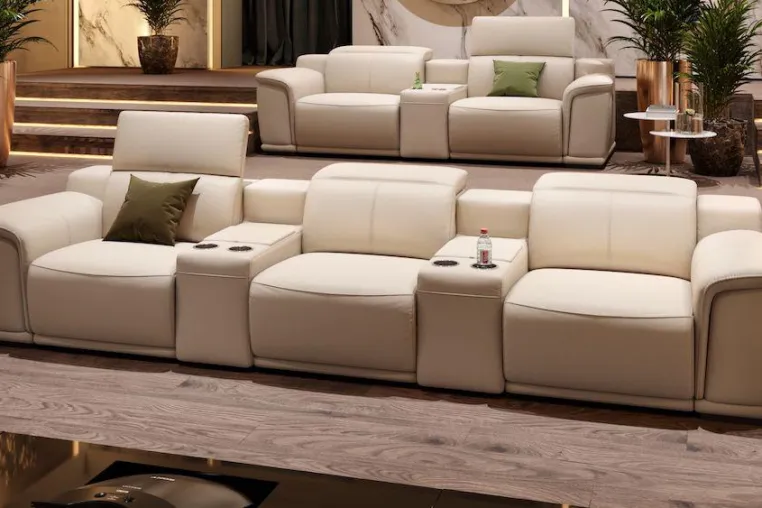 Bild: Heimkino Couch Montefino: Funktionelle Details für maximalen Komfort