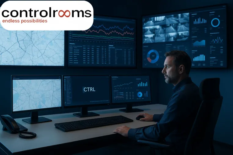Bild: Neue Plattform setzt Meilenstein im Kontrollraum –controlrooms GmbH definiert Leitstellen neu
