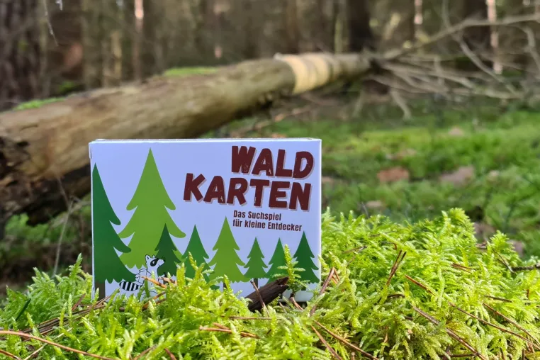 Waldkartensuchspiel macht langweilige Familienspaziergänge zum Abenteuer Bild: Waldkartensuchspiel macht langweilige Familienspaziergänge zum Abenteuer