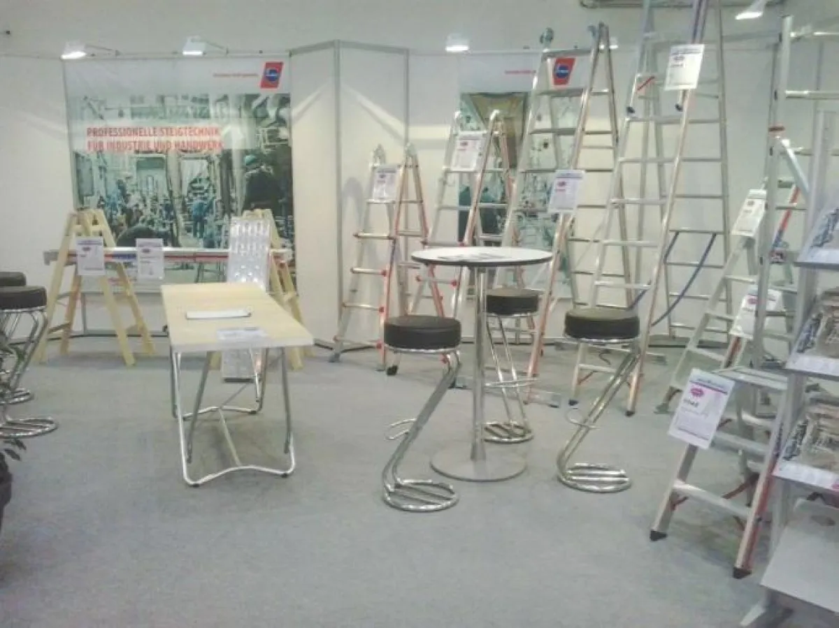 Hymer-Stand auf der MEGA-Messe 2013 in Hamburg