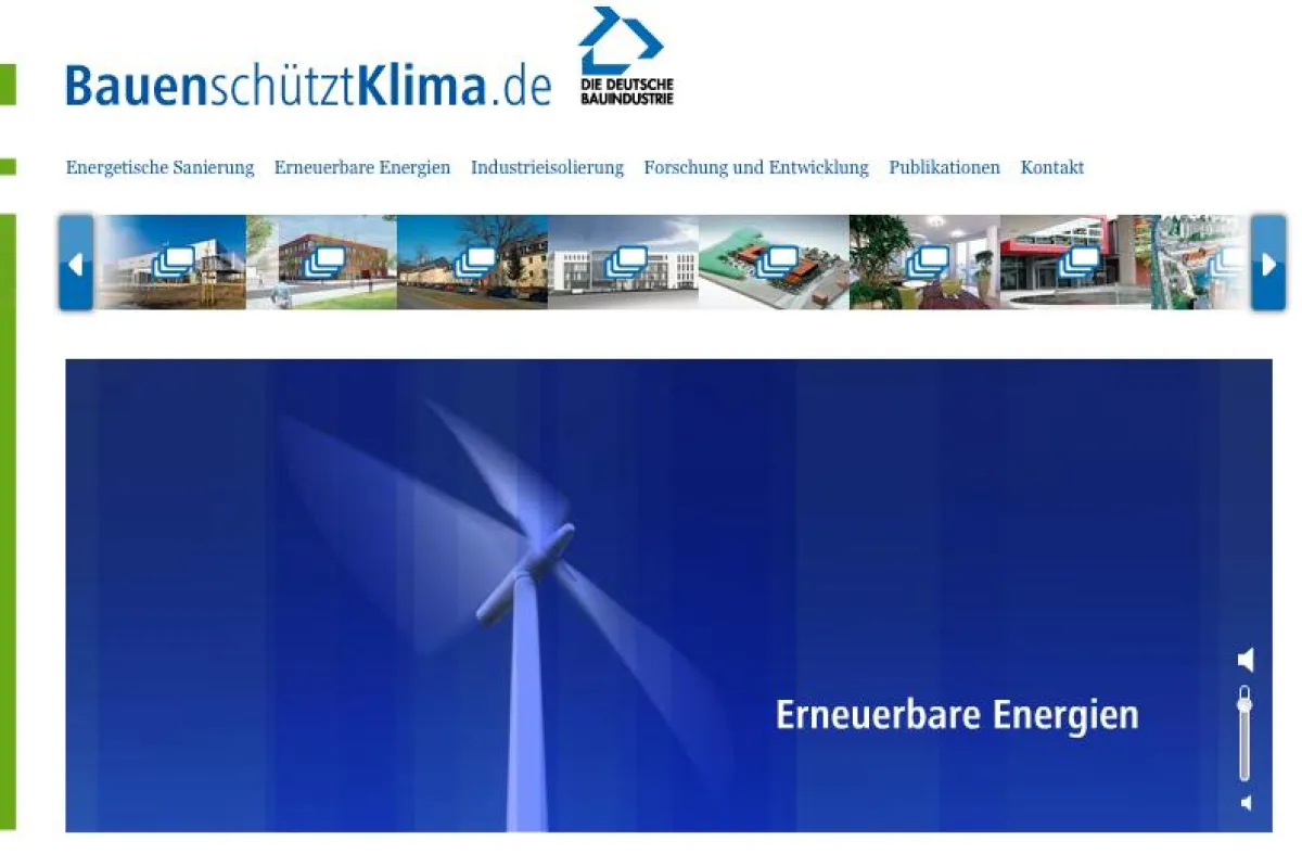 Die neue Website bauenschuetztklima.de