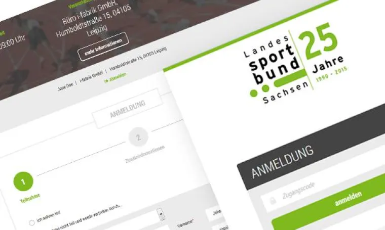 Landessportbund Sachsen setzt auf Veranstaltungsmanagement der i-fabrik Bild: Landessportbund Sachsen setzt auf Veranstaltungsmanagement der i-fabrik