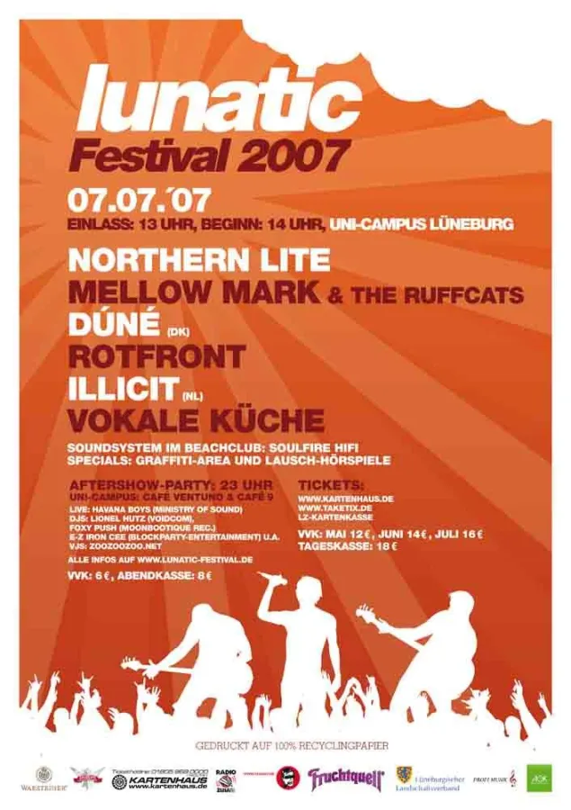 lunatic Plakat 2007