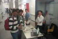Bild: PIKON präsentiert sich beim FIT der Uni Saarbrücken