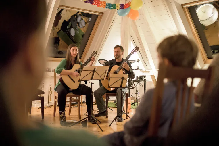 Bild: Notenspur-Nacht der Hausmusik am 22.11.2025 – Spielen Sie mit!  
