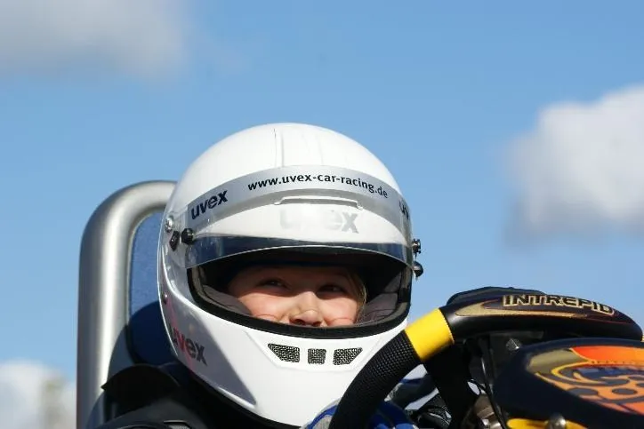 Bild: Mit Intrepid Kart und Micromax-Motor in scharfe Kurven