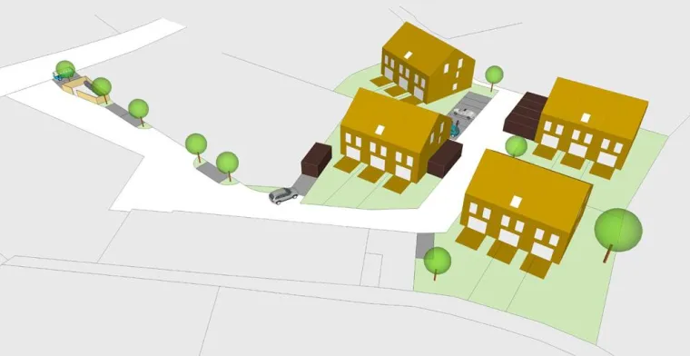 Bild: Familienglück zieht jetzt auch in Fürth ein: Deutsche Reihenhaus startet mit dem Wohnpark „Seewiese“